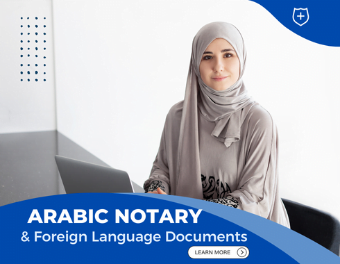 Arabic Notary Public