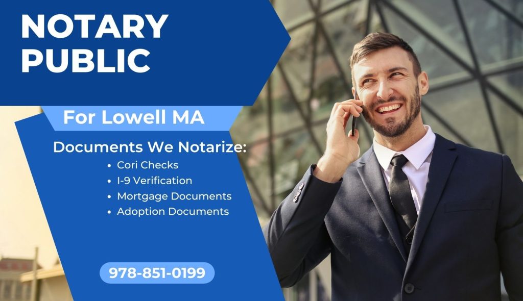 notary public Lowell NA