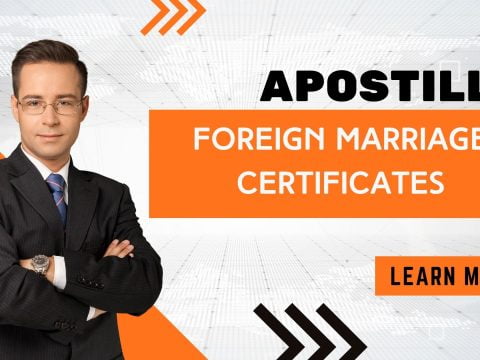 Apostille Foreign Marriage Certificate