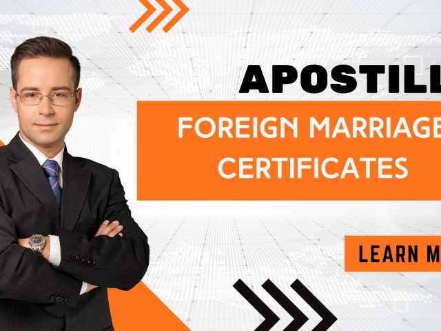 Apostille Certification for Overseas Marriage Certificates